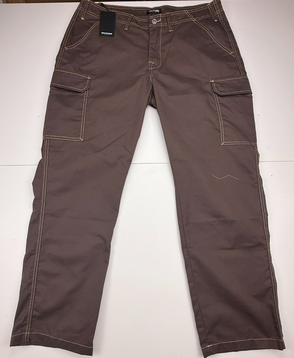 TRUE RELIGION BRACKEN CARGO PANTS SZ36 NWT